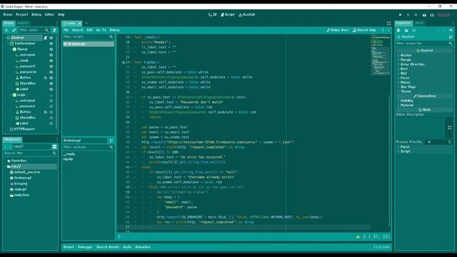 Intermediate Godot Tutorials 001 | Firebase username login system смотреть онлайн