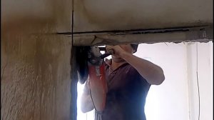 Демонтаж без пыли . Прорезка проёмов .