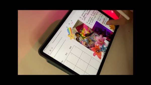 как я планирую в GOODNOTES ? планирование на айпаде