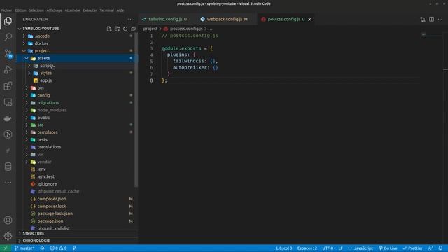 ? Un blog de A à Z en #Symfony 6 - Installation de #Tailwind CSS v3 avec Webpack Encore - 016 смотреть онлайн