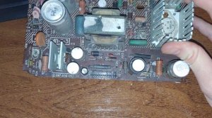 Модуль питания МП-3-3 из телевизора УСЦТ со свалки у реки☹️ | Блок питания от советского телевизора