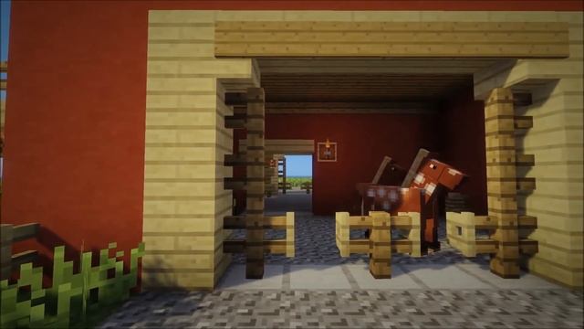 Красивый ДОМ-ФЕРМА в котором ЕСТЬ ВСЁ ДЛЯ ВЫЖИВАНИЯ! Обзор построек в майнкрафт смотреть онлайн