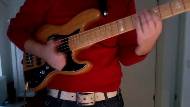 Bass solo on my Fender Marcus Miller Jazz Bass V смотреть онлайн