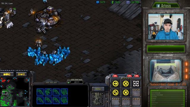 StarCraft Remastered 1v1 (FPVOD) Artosis (T) vs skylline (P) Circuit Breakers смотреть онлайн