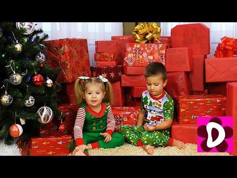 Новогодние ПОДАРКИ ЧЕЛЛЕНДЖ Диана vs Рома Кому Больше?!! Маша и Медведь Щенячий Патруль Свинка Пеппа смотреть онлайн