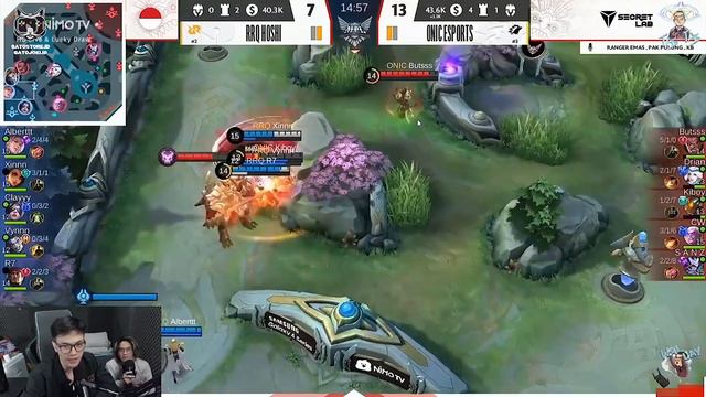 MPL WEEK 5 - RRQ VS ONIC - GAME 3 (CASTER KORNET AND ABED)