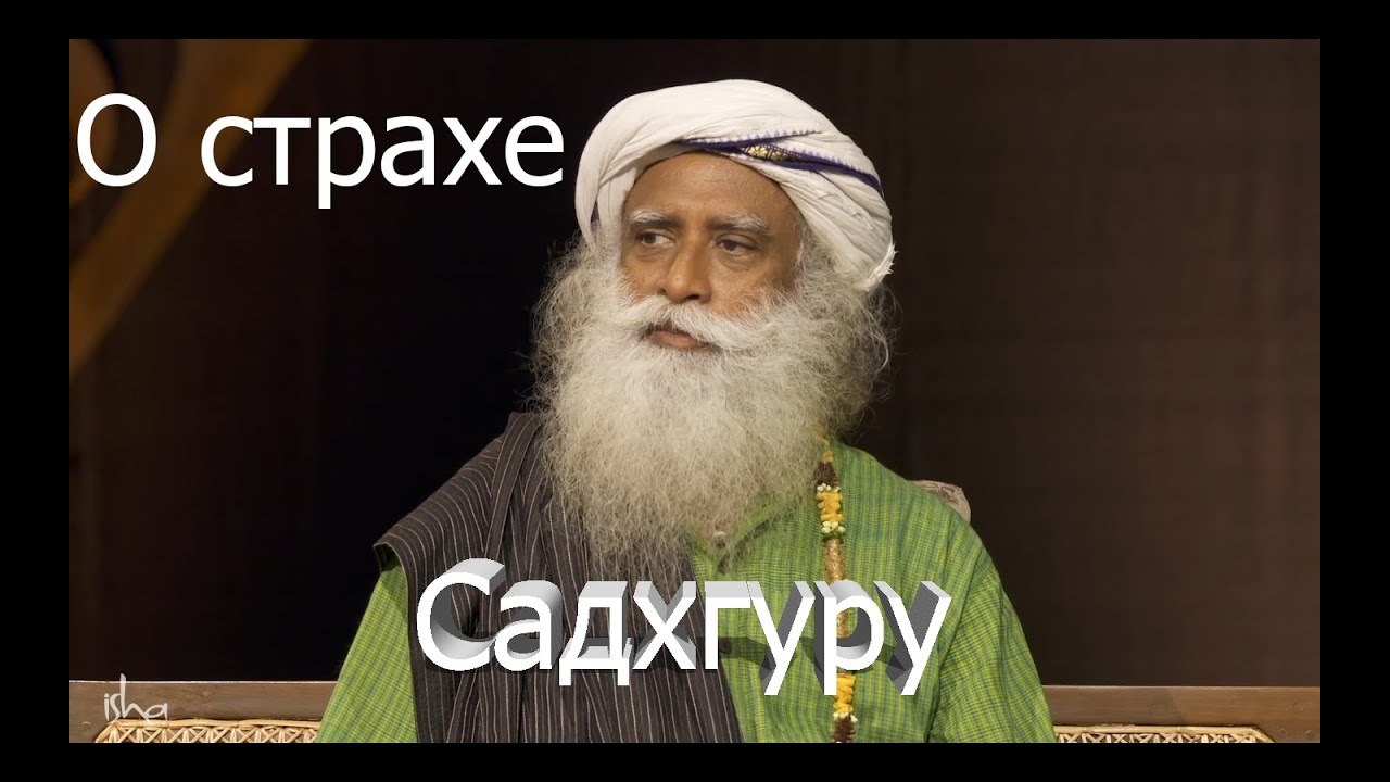 О страхе, успехе, управлении собой.  Садхгуру