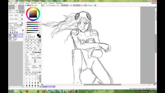Karma and Irelia Speed Paint Line art смотреть онлайн