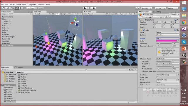 Уроки Unity3d (Урок 7) Lightings & Lightmaps & Light Probes смотреть онлайн