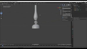Керосиновая лампа в Blender 3d