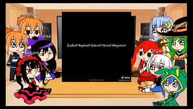 Spirit React Itsuka Shido // Gacha Club