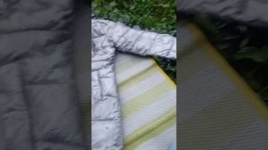 Окрашивание пуховика аэрозольной краской Marabou