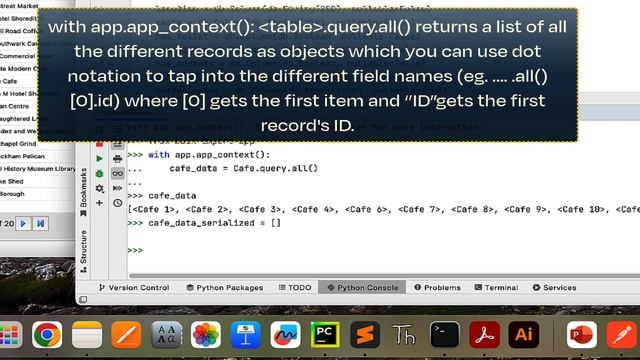 Serialization with Python & Flask-SQLAlchemy смотреть онлайн
