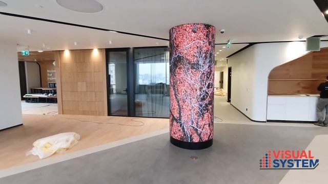 "Киа". Гибкий светодиодный лед экран. Видеоколонна. Visual System (купить, цена, заказать) смотреть онлайн
