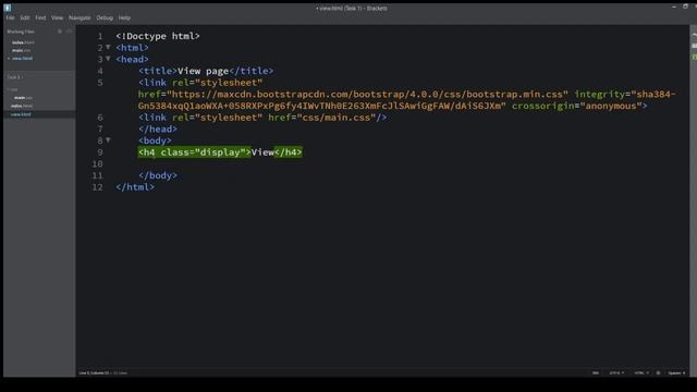 Designing CRUD System with bootstrap 4 (Front-End) смотреть онлайн