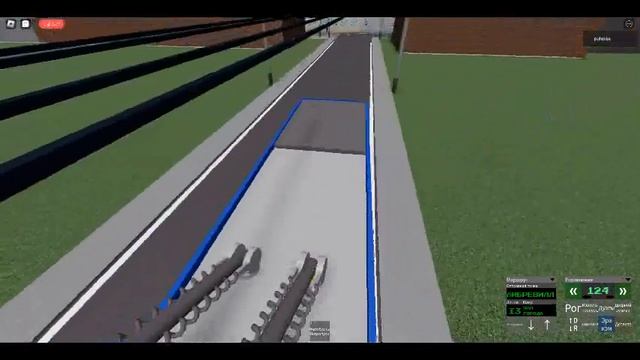 Запуск Троллейбус в Роблокс Roblox Transport Simulator 2 Цвет Blue смотреть онлайн