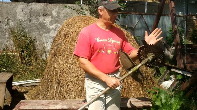 Самодельный нож на любую траву и любую мотокосу смотреть онлайн