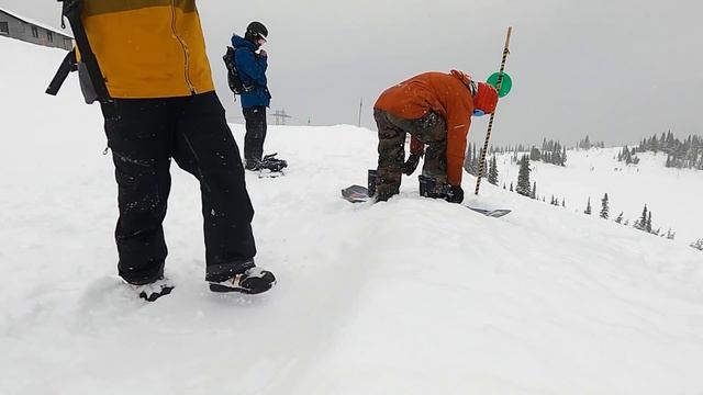 BACK HOME SNOWBOARDING IN WHISTLER, CANADA