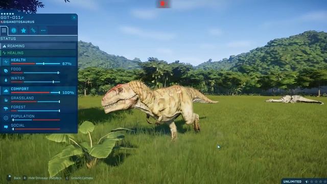 Giganotosaurus(Modified) VS T-Rex, I-Rex, I-Raptor, Spinosaurus and Carnotaurus смотреть онлайн