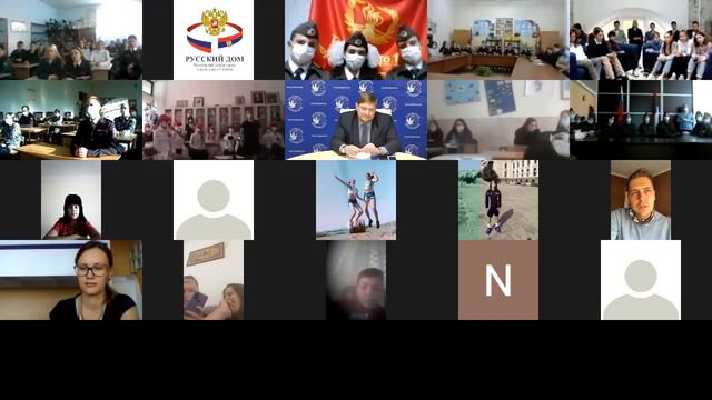 Милош Бикович принял участие в русско-сербском "Уроке памяти". смотреть онлайн