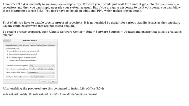 Ubuntu: How to install Libreoffice 3.5.4 in Ubuntu 12.04? (4 Solutions!!) смотреть онлайн
