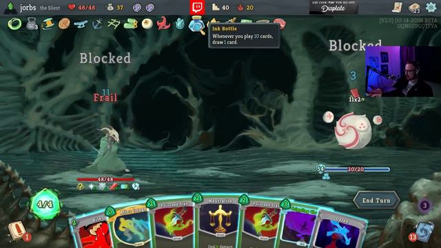 The Buff Vampire And Other Strong Things. | Ascension 20 Silent Run | Slay The Spire