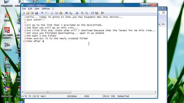 NBA 2K11 Roster Update [TUTORIAL].mp4 смотреть онлайн