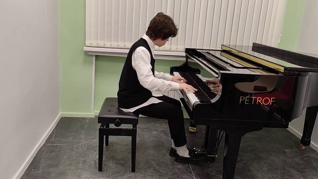 Черни  Эт №8 Ор.740.  Лист  Венгерская  рапсодия №11.