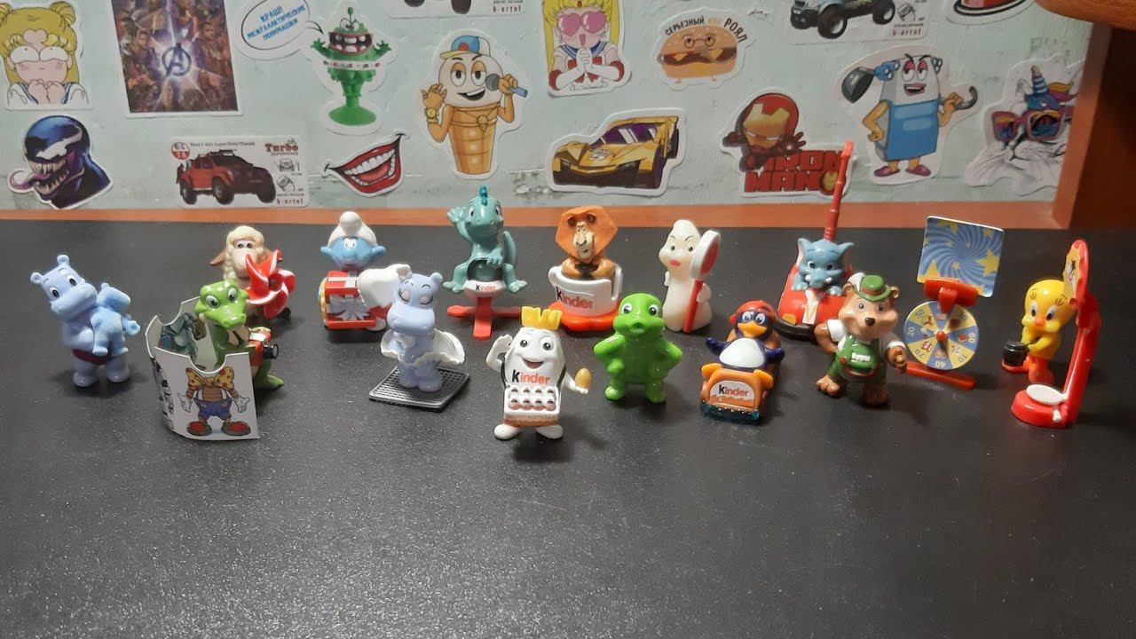 ВЕСЁЛЫЙ ЮБИЛЕЙ из Киндер-Сюрпризов / Обзор коллекции 2014 года! смотреть онлайн