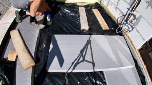 ?Полы по грунту своими руками в пристройке к дому!!!