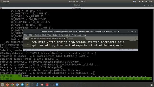 Install SSL Let's Encrypt dengan Apache di Debian 9 смотреть онлайн