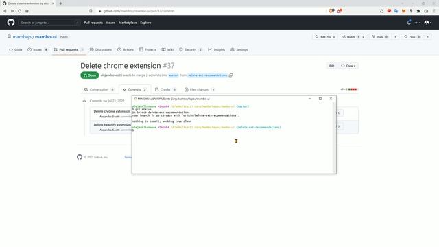Git Rebase Interactive - Como aplastar (squash) dos o mas commits a un solo commit usando Git Bash смотреть онлайн