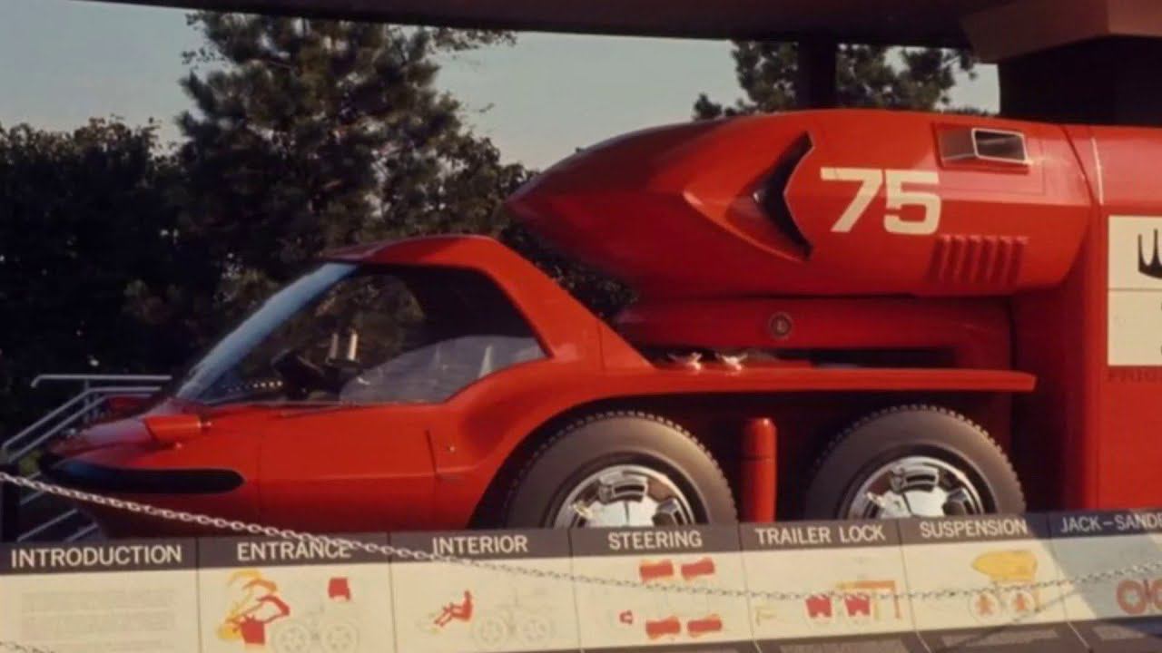 Футуристичный грузовик "Bison"-Будущее,родом из 60-х. смотреть онлайн