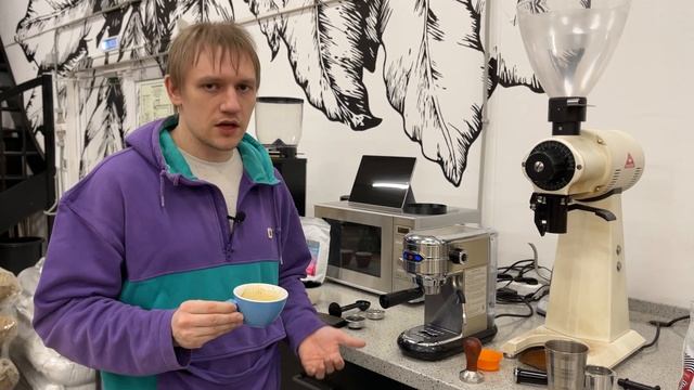 Компактная бюджетная кофемашина c Aliexpress Hibrew H11 смотреть онлайн
