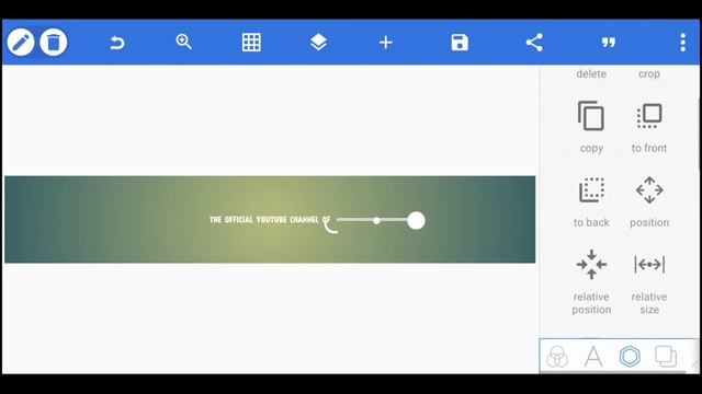 Transparent YouTube Channel Art in PixelLab смотреть онлайн