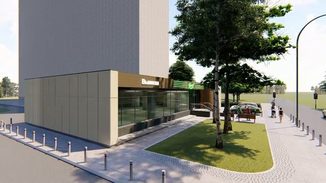 Реконструкция фасадов магазина "Ярче" смотреть онлайн