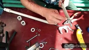 Подставка для спинингов из ПВХ своими руками