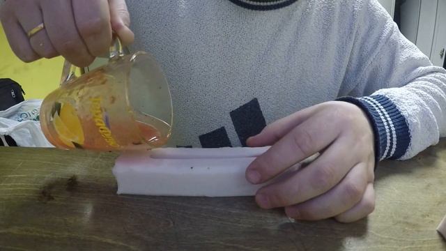 Силиконовые приманки своими руками . Изготовление формы и отливка приманок 13,12 сантиметров. смотреть онлайн