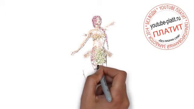 Смотреть как рисовать русалку Как можно нарисовать русалку поэтапно смотреть онлайн