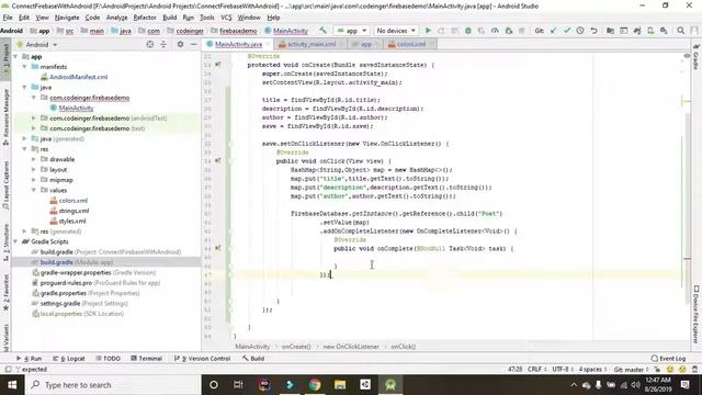 Insert Data in Firebase Realtime Database in Hindi (2020) смотреть онлайн