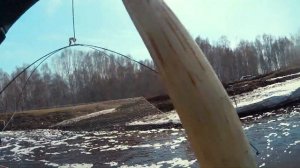 Рыбалка на подъёмник (паук). Ручей ПОЛНЫЙ КАРАСЯ!!! Кастинговая сеть на испытании.