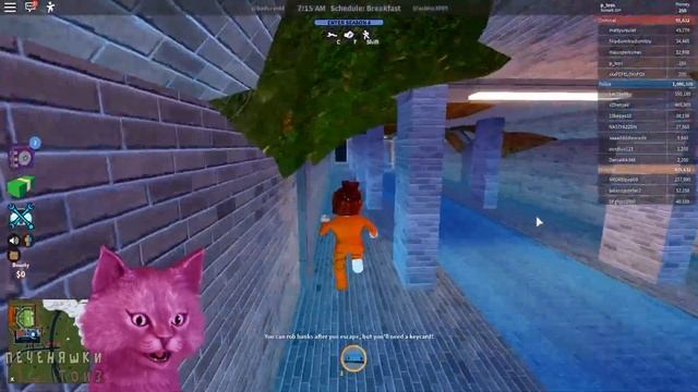 ПОБЕГ ИЗ ТЮРЬМЫ в ROBLOX. С друзьями на крутых тачках в РОБЛОКС смотреть онлайн