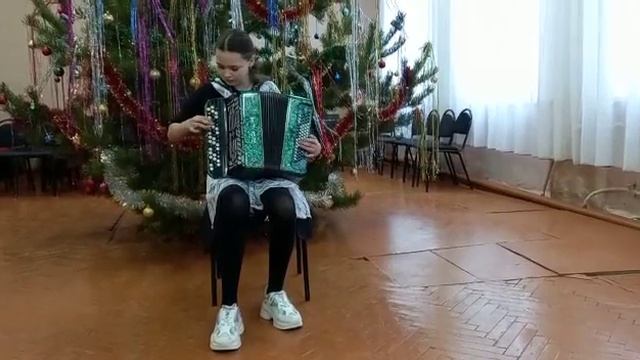 Яна Рябикова, чешская народная песня "Аннушка", обр. В.Ребикова, класс преподавателя Н.В.Березиной. смотреть онлайн