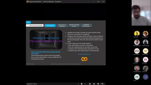 Creating a Voxel Structure for 3D Point Cloud processing with Python: Florent Poux смотреть онлайн