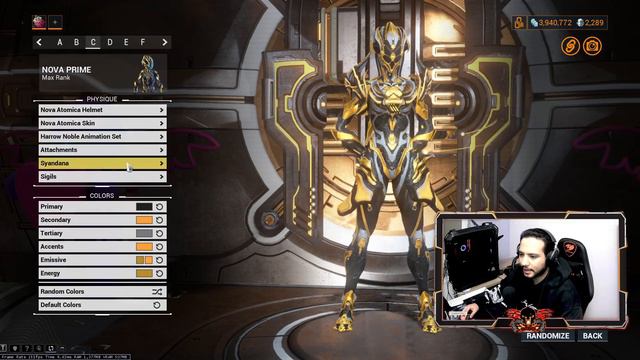 [WARFRAME] NOVA PRIME FASHION FRAME - Nova Atomica Skin (Episode 45) смотреть онлайн