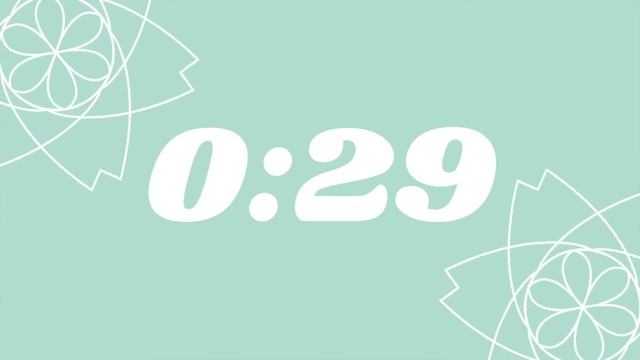 1 Minute Countdown Timer For Yoga With Upbeat & Calming Music Workout Timer For Class Fitness смотреть онлайн