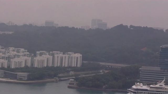 Sky View from Tiger Sky Tower Singapore смотреть онлайн