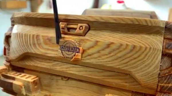 Wood Carving - Nissan Navara 2022 Pro 4x - wood working art - Wood toys