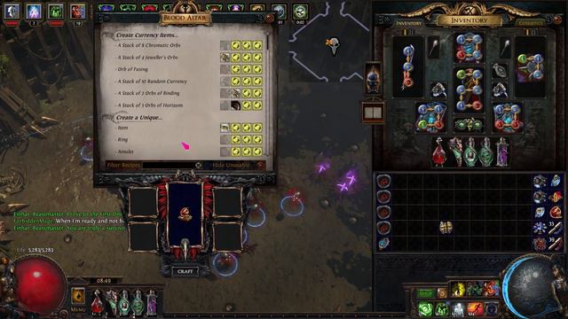 3.20 Path of Exile - Levelling Awakened Gems vis Beastcraft смотреть онлайн