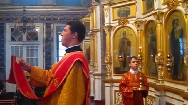 Выкличка на Божественной литургии смотреть онлайн